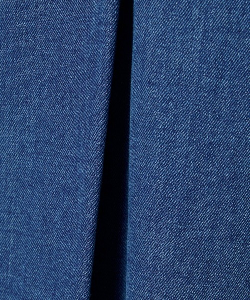WILLFULLY（ウィルフリー）の「front tuck midi length flare PT（その他パンツ・レディース・ブルー/タン/ブラック・FREE）」の6枚目の写真