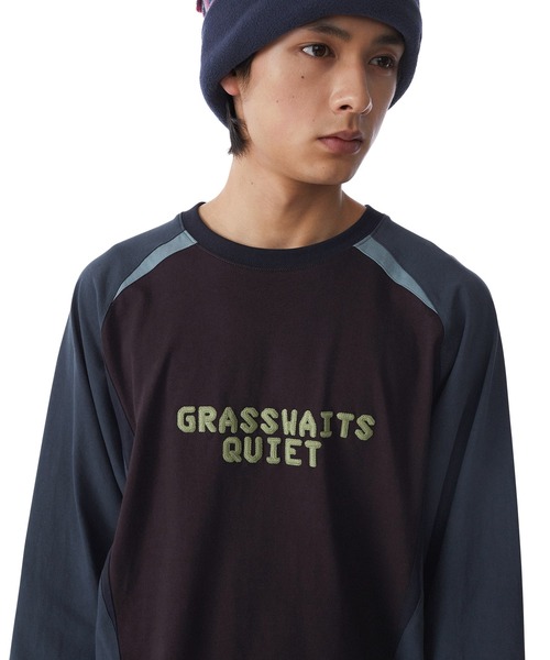 SUNLOVE(サンラブ)の「Quiet Training LS Tee(Tシャツ/カットソー・レディース・ブラウン/ライトグリーン・L/S/M)」の8枚目の写真