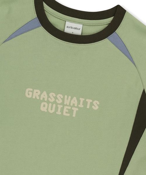 SUNLOVE(サンラブ)の「Quiet Training LS Tee(Tシャツ/カットソー・レディース・ブラウン/ライトグリーン・L/S/M)」の11枚目の写真