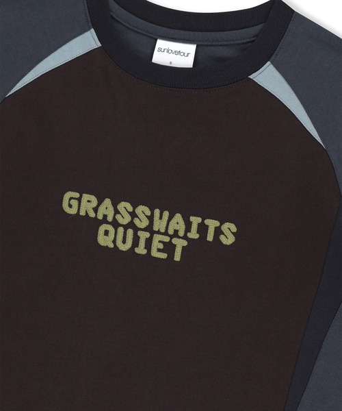 SUNLOVE(サンラブ)の「Quiet Training LS Tee(Tシャツ/カットソー・レディース・ブラウン/ライトグリーン・L/S/M)」の4枚目の写真