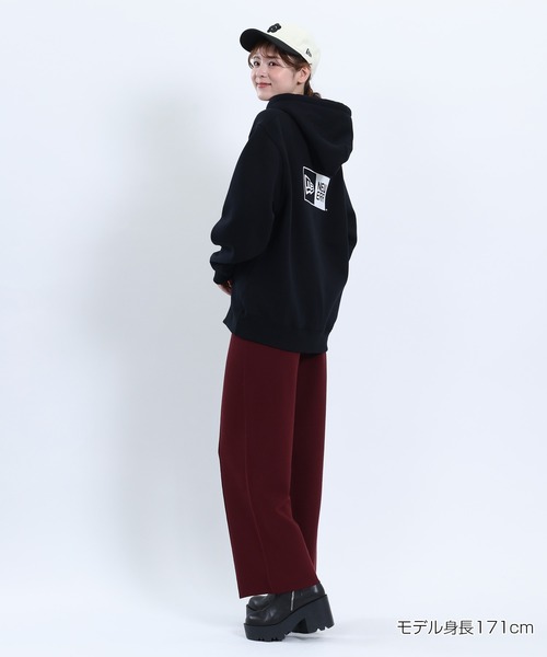 MARY QUANT（マリークワント）の「NEW ERA×MARY QUANT パーカ（スウェット・レディース・グレー/ブラック・L）」の10枚目の写真