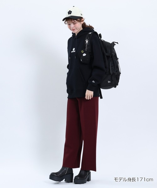 MARY QUANT（マリークワント）の「NEW ERA×MARY QUANT パーカ（スウェット・レディース・グレー/ブラック・L）」の11枚目の写真