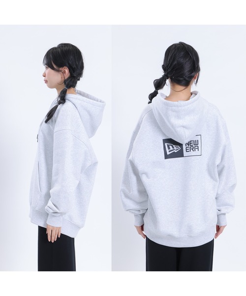 MARY QUANT（マリークワント）の「NEW ERA×MARY QUANT パーカ（スウェット・レディース・グレー/ブラック・L）」の14枚目の写真