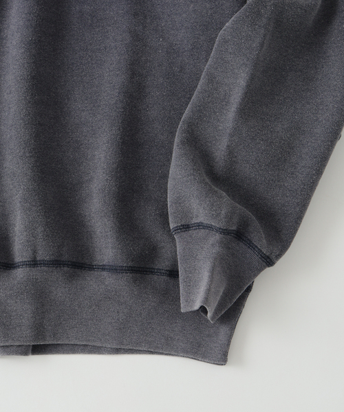 Healthknit(ヘルスニット)の「Healthknit / ヘルスニット 別注 ヴィンテージ ヘンリーネック スウェット(スウェット・メンズ・ブラック系その他/ブラウン/ライトグレー/ネイビー/ホワイト系その他・LARGE/MEDIUM)」の13枚目の写真