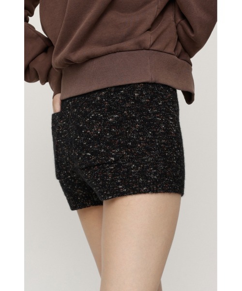 SLY(スライ)の「MULTI COLAR KNIT S/PT マルチカラーニットショートパンツ 秋服(スラックス・レディース・ブラック系その他2/ブルー系その他・FREE)」の7枚目の写真