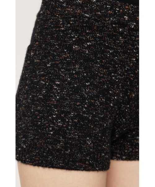 SLY(スライ)の「MULTI COLAR KNIT S/PT マルチカラーニットショートパンツ 秋服(スラックス・レディース・ブラック系その他2/ブルー系その他・FREE)」の8枚目の写真