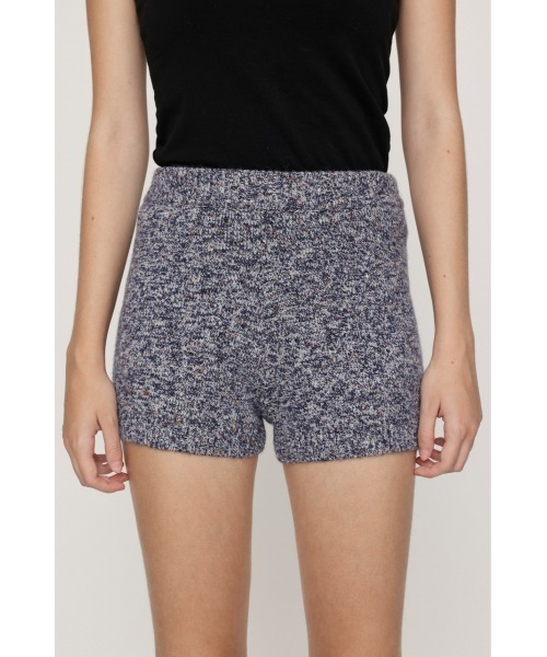 SLY(スライ)の「MULTI COLAR KNIT S/PT マルチカラーニットショートパンツ 秋服(スラックス・レディース・ブラック系その他2/ブルー系その他・FREE)」の14枚目の写真