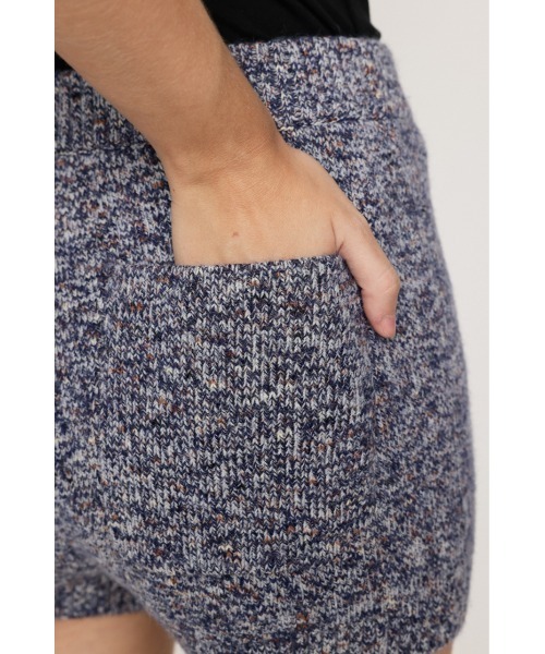 SLY(スライ)の「MULTI COLAR KNIT S/PT マルチカラーニットショートパンツ 秋服(スラックス・レディース・ブラック系その他2/ブルー系その他・FREE)」の18枚目の写真