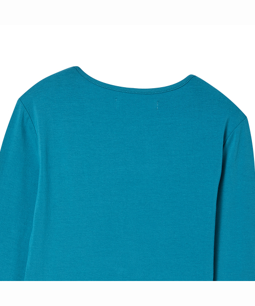 PRENDA(プレンダ)の「ARCHIVE ATELIER レイヤード長袖 アクアブルー(Tシャツ/カットソー・レディース・その他・FREE)」の8枚目の写真