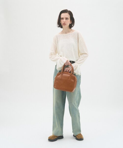CIAOPANIC TYPY(チャオパニックティピー)の「:【ZOZO限定】復刻!エナメルボストンBAG(ショルダーバッグ・レディース・ブラック/ブラウン/シルバー・ONE SIZE)」の11枚目の写真