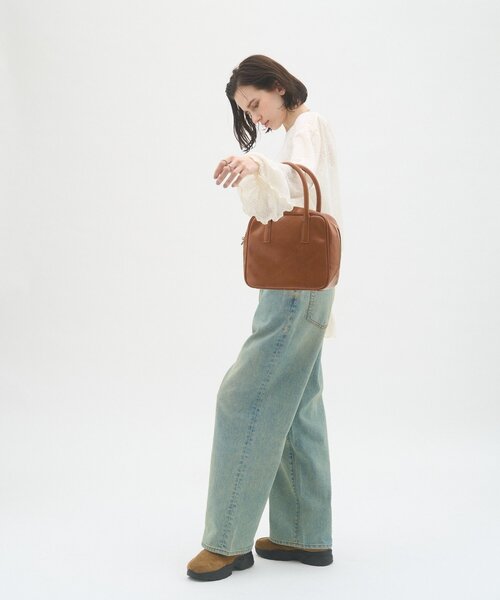 CIAOPANIC TYPY(チャオパニックティピー)の「:【ZOZO限定】復刻!エナメルボストンBAG(ショルダーバッグ・レディース・ブラック/ブラウン/シルバー・ONE SIZE)」の13枚目の写真