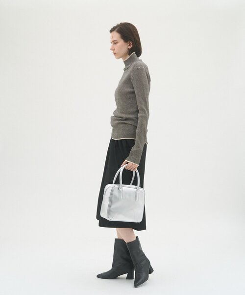 CIAOPANIC TYPY(チャオパニックティピー)の「:【ZOZO限定】復刻!エナメルボストンBAG(ショルダーバッグ・レディース・ブラック/ブラウン/シルバー・ONE SIZE)」の18枚目の写真