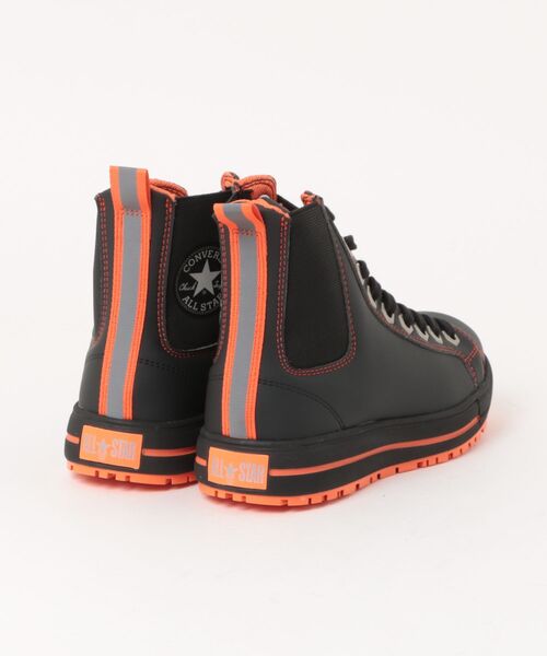 CONVERSE(コンバース)の「converse コンバース ALL STAR PS 2 SIDEGORE HI/UNIVERSAL OVERALL(オールスターPS2サイドゴアHIユニバーサルオーバーオール) 33703150 ブラック/オレンジ(その他シューズ・メンズ・オレンジ・23.0cm/27.0cm/23.5cm/27.5cm/28.0cm/24.0cm/29.0cm/26.5cm/26.0cm/24.5cm/25.5cm/25.0cm)」の2枚目の写真