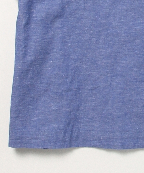 BEAMS BOY（ビームスボーイ）の「BEAMS BOY / コットンリネン フリル衿 ショートスリーブ（シャツ/ブラウス・レディース・ホワイト/ブルー/ネイビー・ONE SIZE）」の22枚目の写真