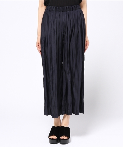 RAY CASSIN（レイカズン）の「消しプリーツスカンツ（その他パンツ・レディース・グレー/ネイビー/キナリ・FREE）」の5枚目の写真