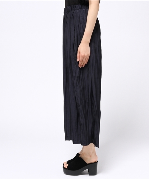 RAY CASSIN（レイカズン）の「消しプリーツスカンツ（その他パンツ・レディース・グレー/ネイビー/キナリ・FREE）」の6枚目の写真