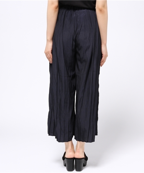 RAY CASSIN（レイカズン）の「消しプリーツスカンツ（その他パンツ・レディース・グレー/ネイビー/キナリ・FREE）」の7枚目の写真