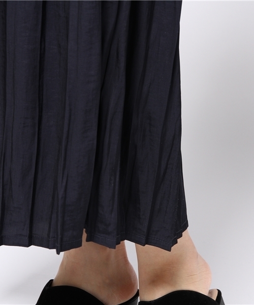 RAY CASSIN（レイカズン）の「消しプリーツスカンツ（その他パンツ・レディース・グレー/ネイビー/キナリ・FREE）」の10枚目の写真