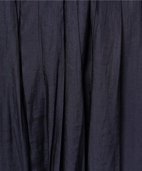 RAY CASSIN（レイカズン）の「消しプリーツスカンツ（その他パンツ・レディース・グレー/ネイビー/キナリ・FREE）」の4枚目の写真