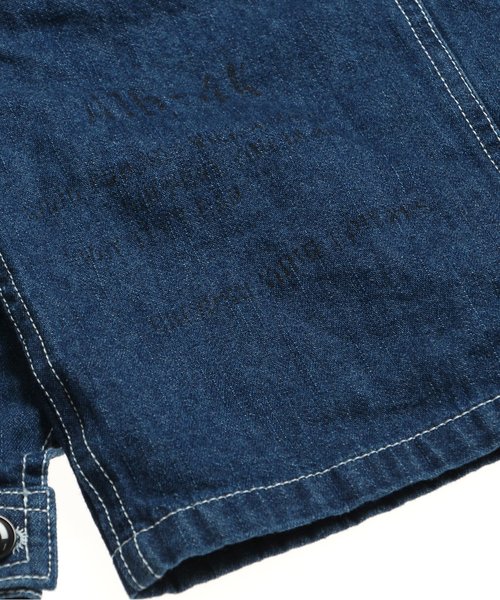 BREEZE（ブリーズ）の「フード付ワークジャケット（シャツ/ブラウス・キッズ・ベージュ/インディゴブルー/カーキ・80/90/130/140/100/120/95/110）」の18枚目の写真