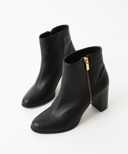 PICHE ABAHOUSE（ピシェ アバハウス）の「【Oggi1月号掲載】サイドジップハイアンクルブーツ（ブーツ・レディース・ダークブラウン/ブラック/ブラウン・38/37/39/36/35/40/34）」の2枚目の写真