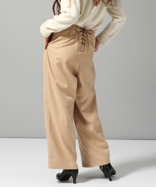 HARE（ハレ）の「バックデザインマリンパンツ(HARE)（その他パンツ・レディース・ベージュ/グレー・MEDIUM/SMALL）」の6枚目の写真