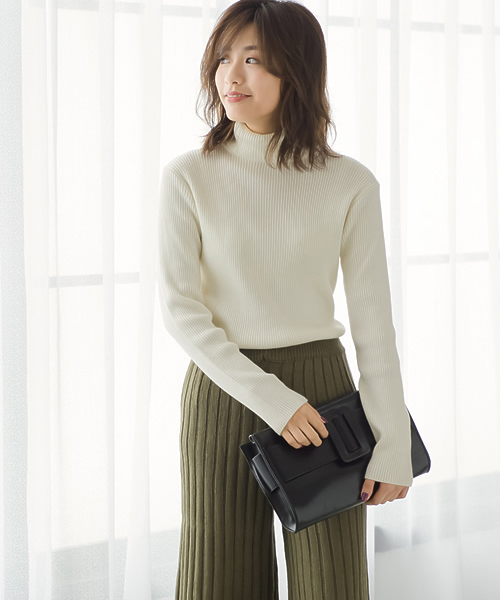 Re:EDIT（リエディ）の「[リエディ]ベルトモチーフクラッチバッグ/BAG/鞄/クラッチバッグ（クラッチバッグ・レディース・ネイビー/アイボリー/ワイン/ブラック・FREE）」の15枚目の写真