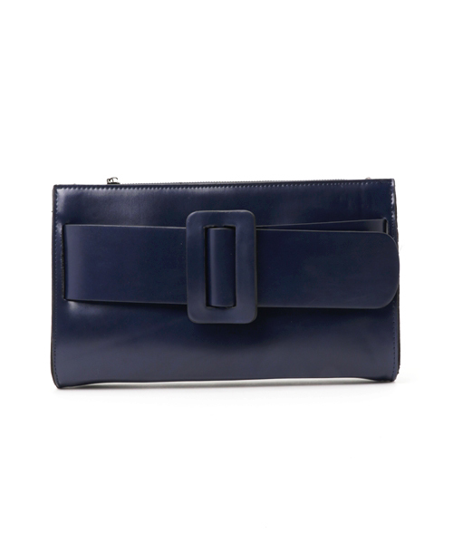 Re:EDIT（リエディ）の「[リエディ]ベルトモチーフクラッチバッグ/BAG/鞄/クラッチバッグ（クラッチバッグ・レディース・ネイビー/アイボリー/ワイン/ブラック・FREE）」の3枚目の写真