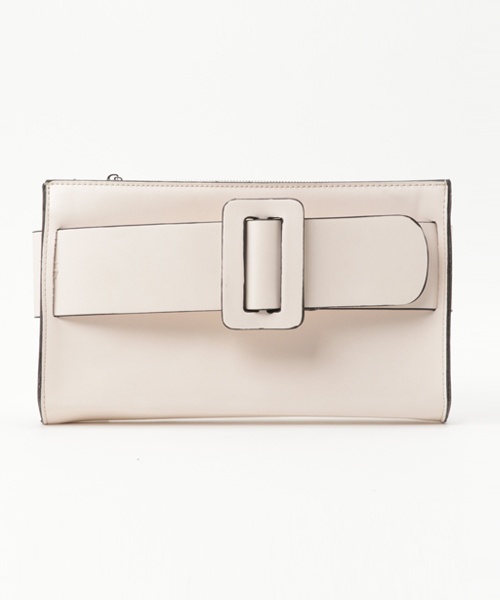 Re:EDIT（リエディ）の「[リエディ]ベルトモチーフクラッチバッグ/BAG/鞄/クラッチバッグ（クラッチバッグ・レディース・ネイビー/アイボリー/ワイン/ブラック・FREE）」の2枚目の写真