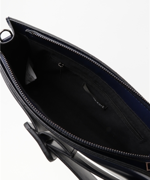Re:EDIT（リエディ）の「[リエディ]ベルトモチーフクラッチバッグ/BAG/鞄/クラッチバッグ（クラッチバッグ・レディース・ネイビー/アイボリー/ワイン/ブラック・FREE）」の5枚目の写真