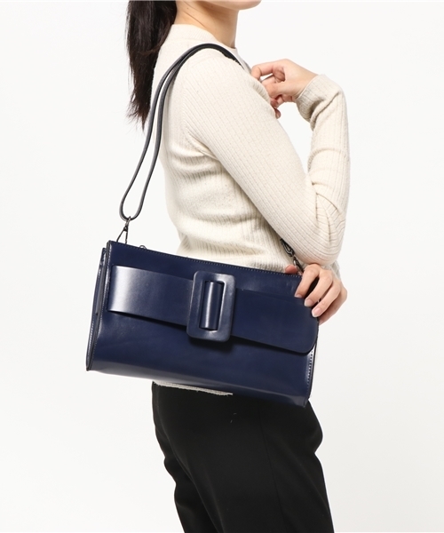 Re:EDIT（リエディ）の「[リエディ]ベルトモチーフクラッチバッグ/BAG/鞄/クラッチバッグ（クラッチバッグ・レディース・ネイビー/アイボリー/ワイン/ブラック・FREE）」の9枚目の写真