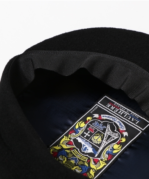 SHIPS(シップス)の「LAULHERE:URSA(キャスケット・レディース・ブラック・ONE SIZE)」の4枚目の写真