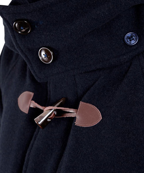 希少大きめ46✨23区 カシミアダッフルコート　2way 伊製　3XL 紺 希少大きめ46✨23区 カシミアダッフルコート 2way 伊製 3XL 紺