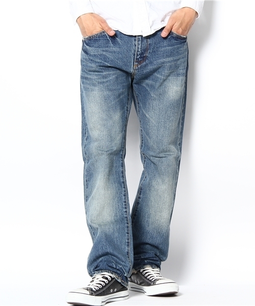 カルロス商品です。 R.NEWBOLD（アールニューボールド）の「SELVEDGE DENIM/WASH