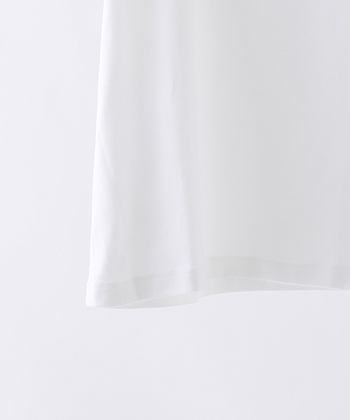 wjk black（ﾀﾞﾌﾞﾙｼﾞｪｲｹｲﾌﾞﾗｯｸ）の「【wjk black】≪STUDIOUS限定≫ガーメントダイスウェードポケットTee（Tシャツ/カットソー・メンズ・ブラック/ホワイト/ピンク・2/1/3）」の11枚目の写真