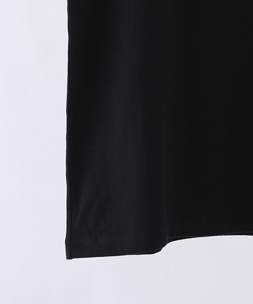 wjk black（ﾀﾞﾌﾞﾙｼﾞｪｲｹｲﾌﾞﾗｯｸ）の「【wjk black】≪STUDIOUS限定≫ガーメントダイスウェードポケットTee（Tシャツ/カットソー・メンズ・ブラック/ホワイト/ピンク・2/1/3）」の5枚目の写真