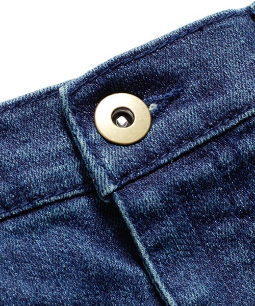 MONO-MART(モノマート)の「コットン×リネン ストレッチスキニーシルエットデニムパンツ(ウォッシング加工)(デニムパンツ・メンズ・オフホワイト/ブラック/サックスブルー/ライトグレー/インディゴブルー/ネイビー・M/L)」の18枚目の写真
