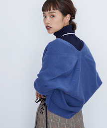 STUDIOUS | STUDIOUS ベルト付きドルマンニットカーディガン【先行予約】(カーディガン/ボレロ)