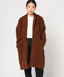 LBC | スタンドカラーボアコート                  (その他アウター)