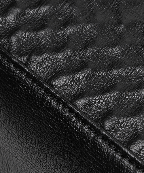 L.E.D.BITES（エルイーディーバイツ）の「オリジナルネッティングレザー　DEBAUCHERIES　トートバッグ（トートバッグ・メンズ・ブラック・ONE SIZE）」の3枚目の写真