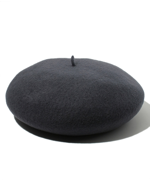 BEAMS BOY（ビームスボーイ）の「□BEAMS BOY / ロールベレー 12FW（ハンチング/ベレー帽・レディース・オフホワイト/グレー/オレンジ・ONE SIZE）」の3枚目の写真