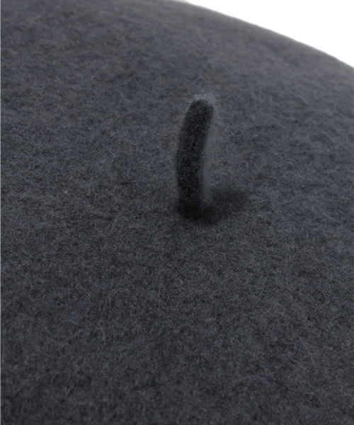 BEAMS BOY（ビームスボーイ）の「□BEAMS BOY / ロールベレー 12FW（ハンチング/ベレー帽・レディース・オフホワイト/グレー/オレンジ・ONE SIZE）」の5枚目の写真