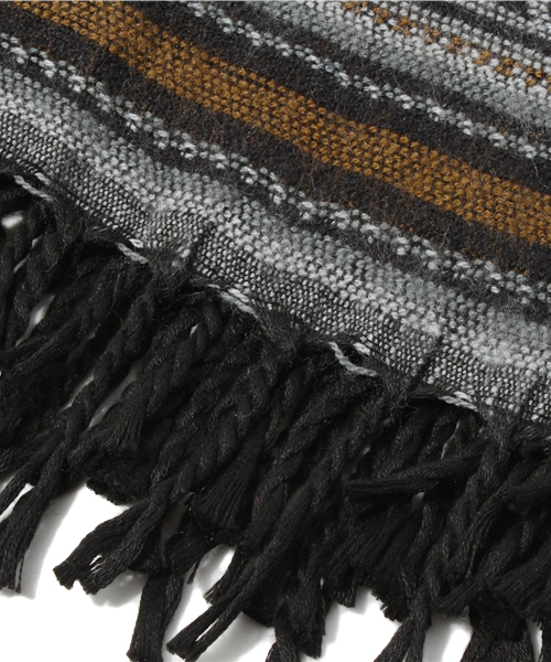 And A（アンドエー）の「イーリーストール（ストール/ショール・レディース・グレー/ブラウン/パープル・FREE）」の4枚目の写真