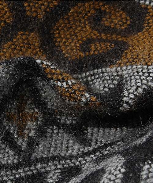 And A（アンドエー）の「イーリーストール（ストール/ショール・レディース・グレー/ブラウン/パープル・FREE）」の5枚目の写真