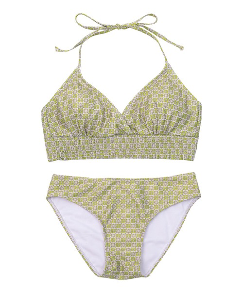 SEA DRESS（シードレス）の「バックリボンホルターネックビキニ/水着（水着・レディース・ブラック/ブラック系その他/ブラウン系その他/グリーン系その他/カーキ/ピンク系その他/ベージュ系その他/ブラック系その他2/ブラック系その他3/イエロー系その他/ブルー系その他/ピンク系その他2/グレー系その他/その他/ブルー系その他2/ホワイト系その他/ブラウン・S/M/L/LL）」の14枚目の写真