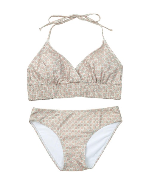 SEA DRESS（シードレス）の「バックリボンホルターネックビキニ/水着（水着・レディース・ブラック/ブラック系その他/ブラウン系その他/グリーン系その他/カーキ/ピンク系その他/ベージュ系その他/ブラック系その他2/ブラック系その他3/イエロー系その他/ブルー系その他/ピンク系その他2/グレー系その他/その他/ブルー系その他2/ホワイト系その他/ブラウン・S/M/L/LL）」の16枚目の写真