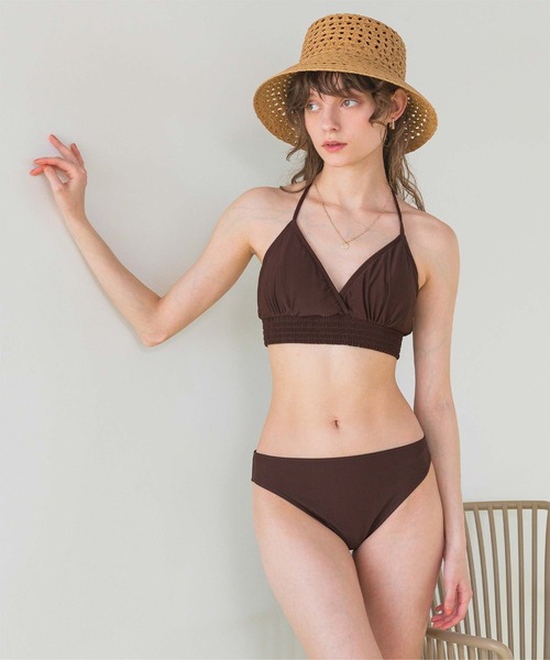 to the sea バックリボンバイカラーバンデゥビキニ to the sea バックリボンバイカラーバンデゥビキニ レディース