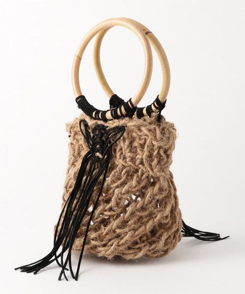 Lepidos ＜KKIBO＞マクラメマーケットバッグ S о Lepidos（レピドス）の「＜KKIBO＞マクラメマーケットバッグ S о