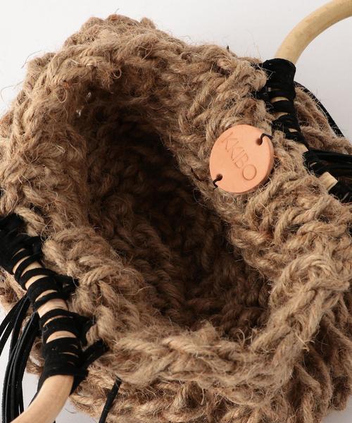 Lepidos（レピドス）の「＜KKIBO＞マクラメマーケットバッグ S о