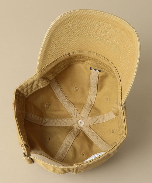 Lee（リー）の「LEE LOGO CAP（キャップ・キッズ・ベージュ/ネイビー・53-55cm）」の6枚目の写真